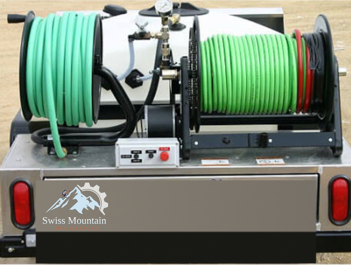 Professional drain cleaning equipment